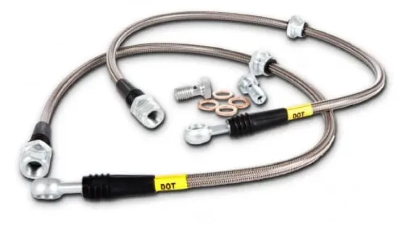 Stoptech Stainless Steel Brake Lines Rear Subaru STI 2004-2007